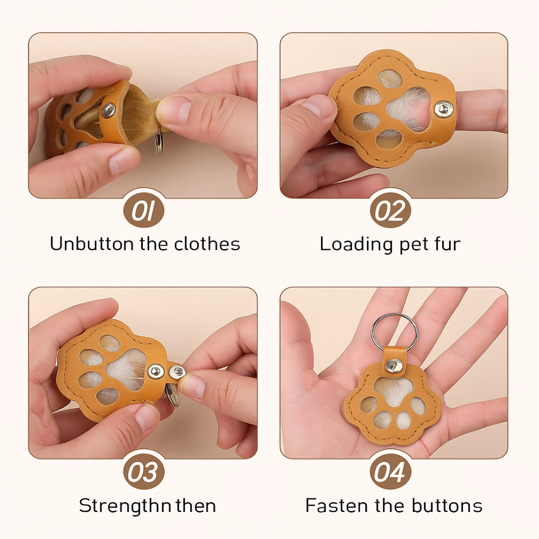 PetLove Memorial Keychain
